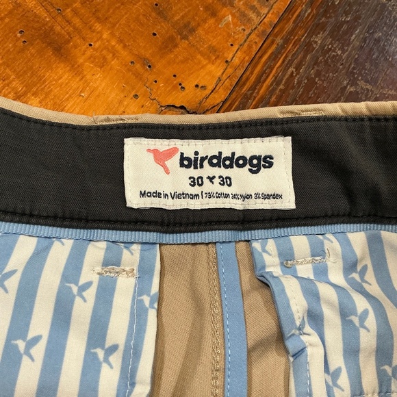 Birddogs Khaki Stretch Pants Men’s Size 30x30 Built-In Liner Casual  Chinos - Picture 8 of 10